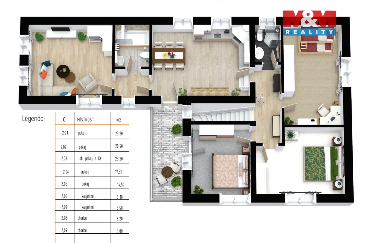 Rodinné domy, V Chaloupkách, Žehušice, 257 m² - 2