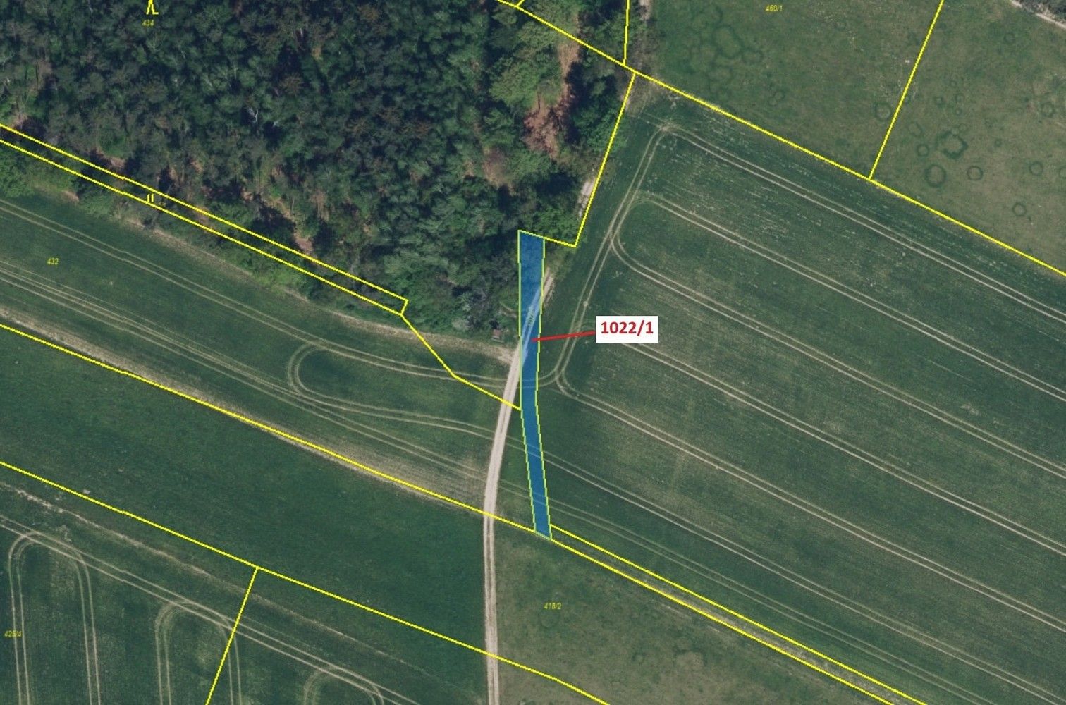 Prodej zemědělský pozemek - Olešnice, okres Rychnov nad Kněžnou, Královéhradecký kraj - 2