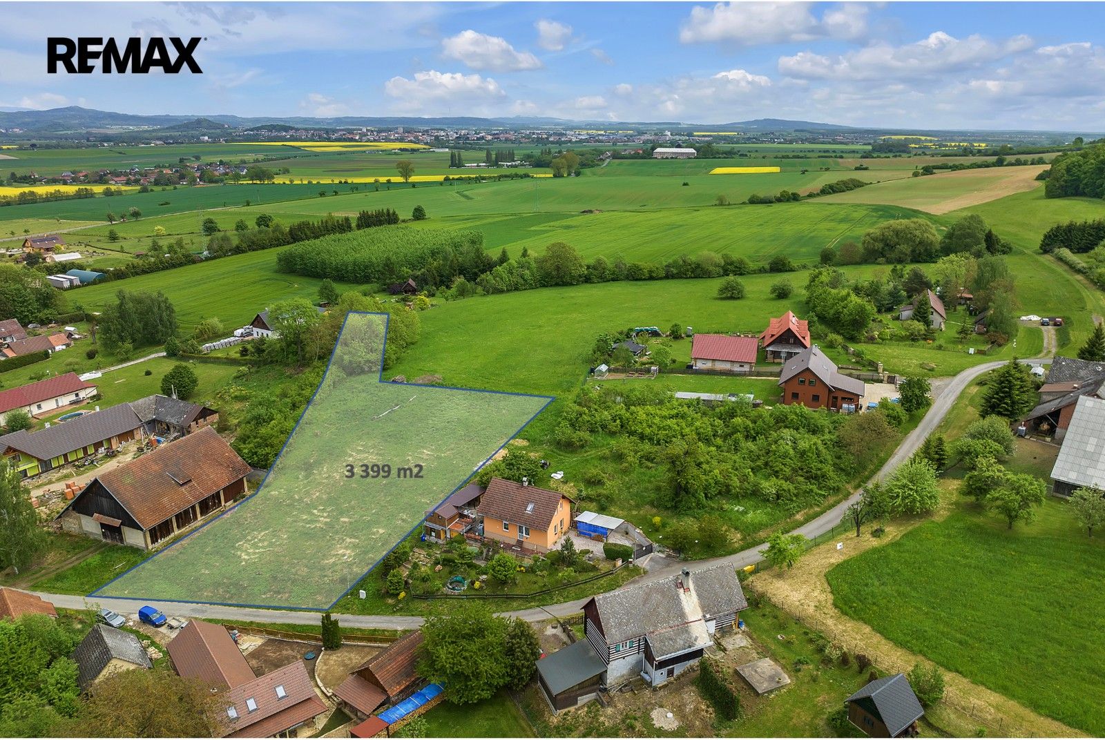 Pozemky pro bydlení, Podhradí, 3 399 m² - 1