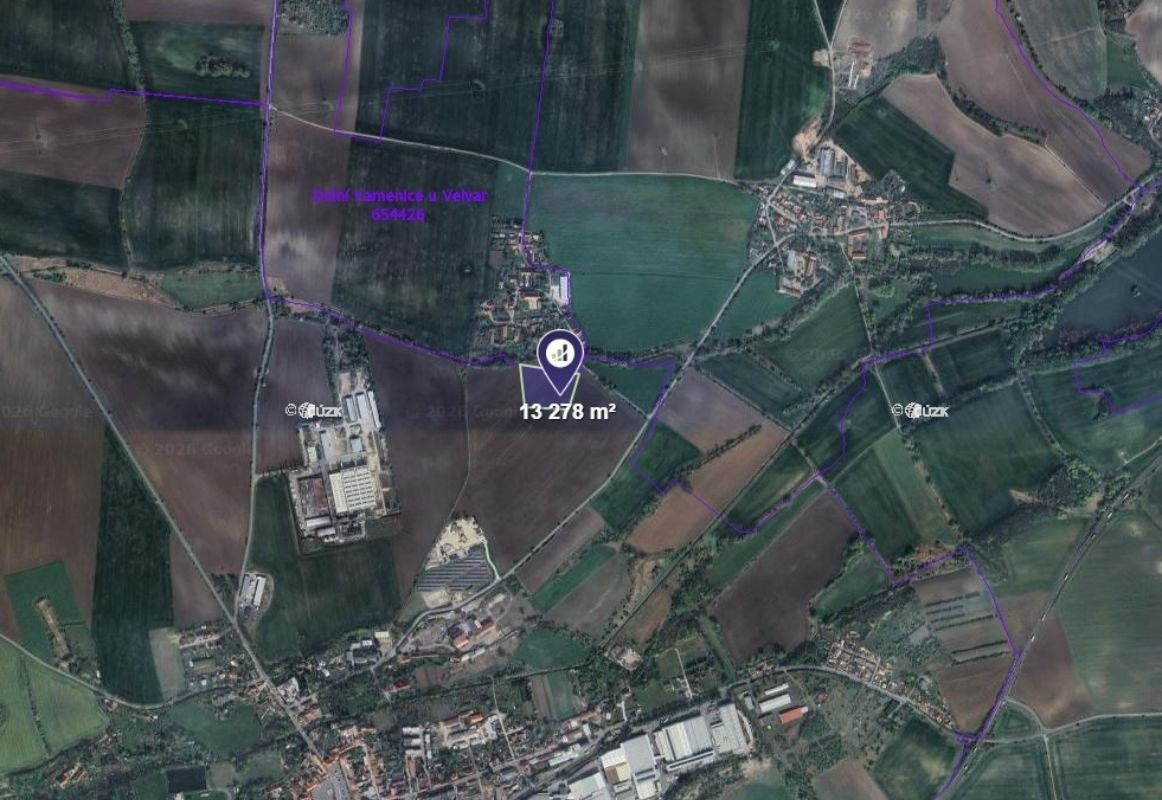 Prodej zemědělský pozemek - Velvary, 1 106 m²