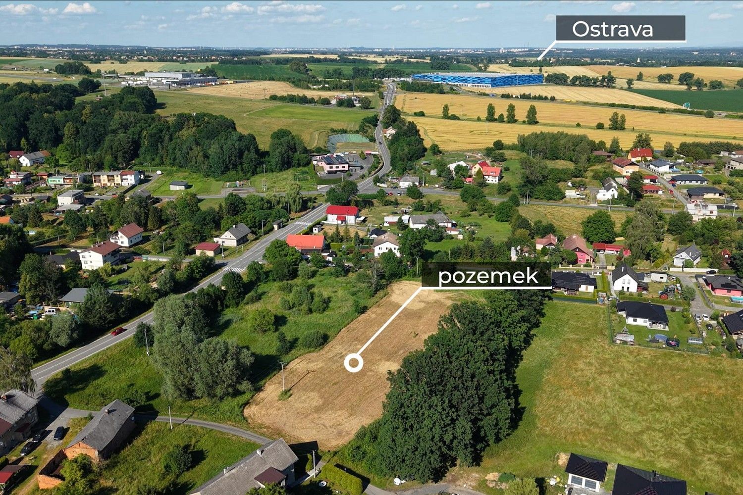 Pozemky pro bydlení, Bravantice, okres Nový Jičín - 2