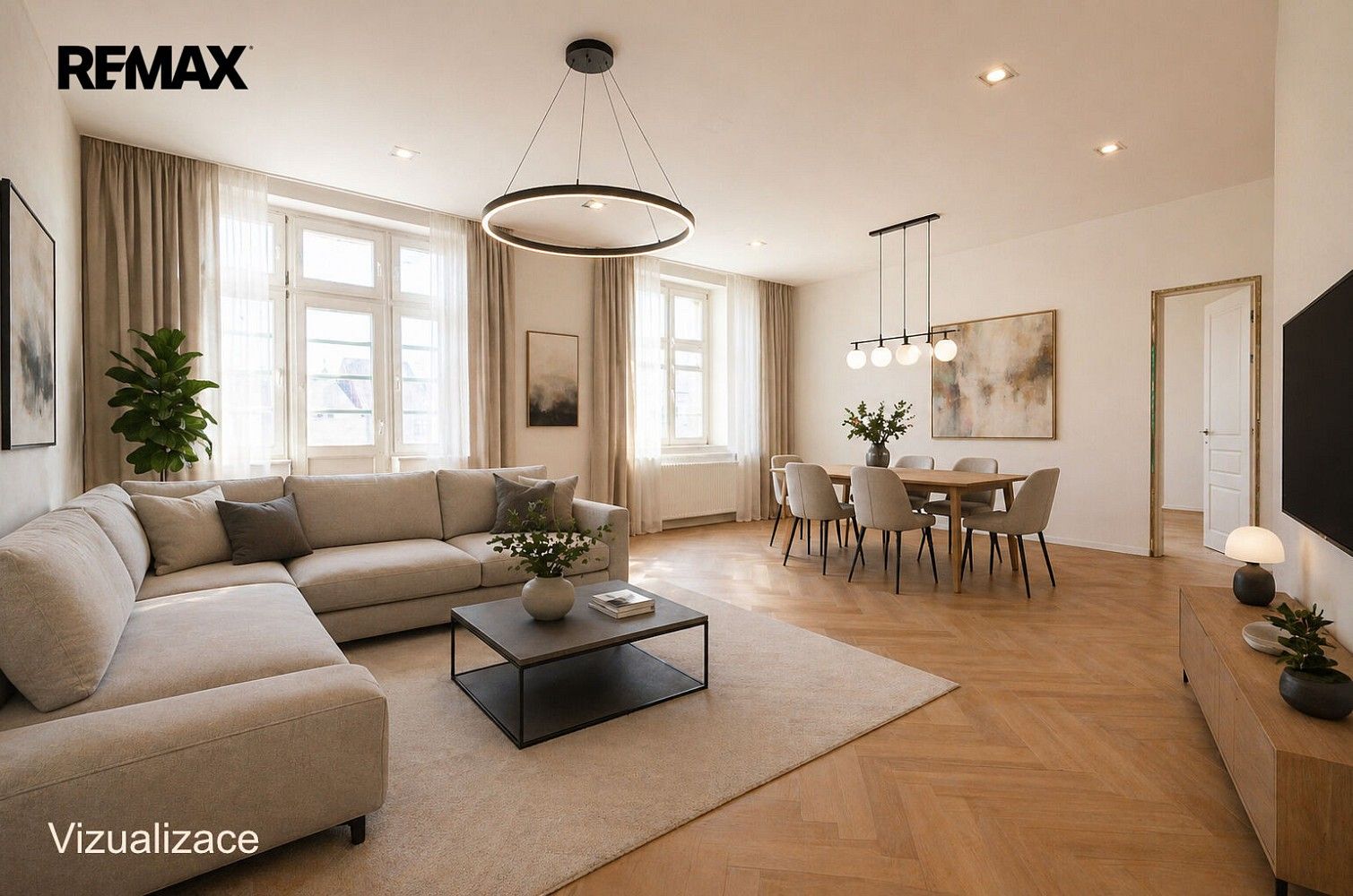 Pronájem byt 3+1 - Louny, Ústecký kraj, 127 m² - 1