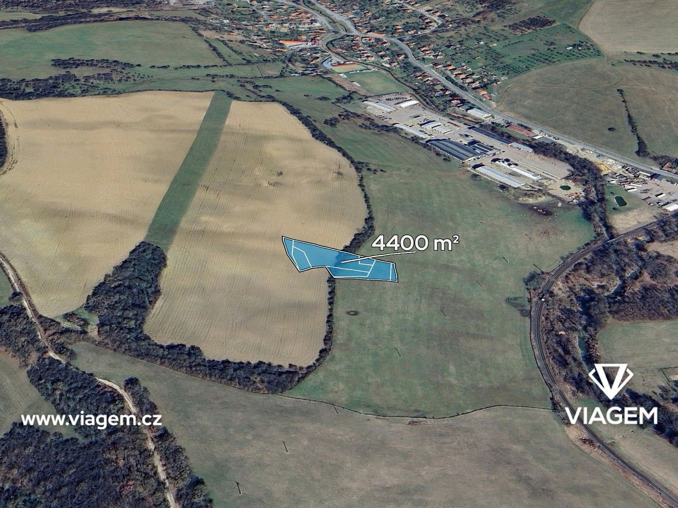 Zemědělské pozemky, Biskupice, okres Zlín, Zlínský kraj