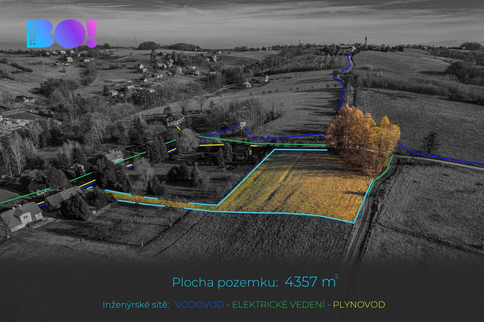 Pozemek pro bydlení · 4 357 m² · Těrlicko - 3