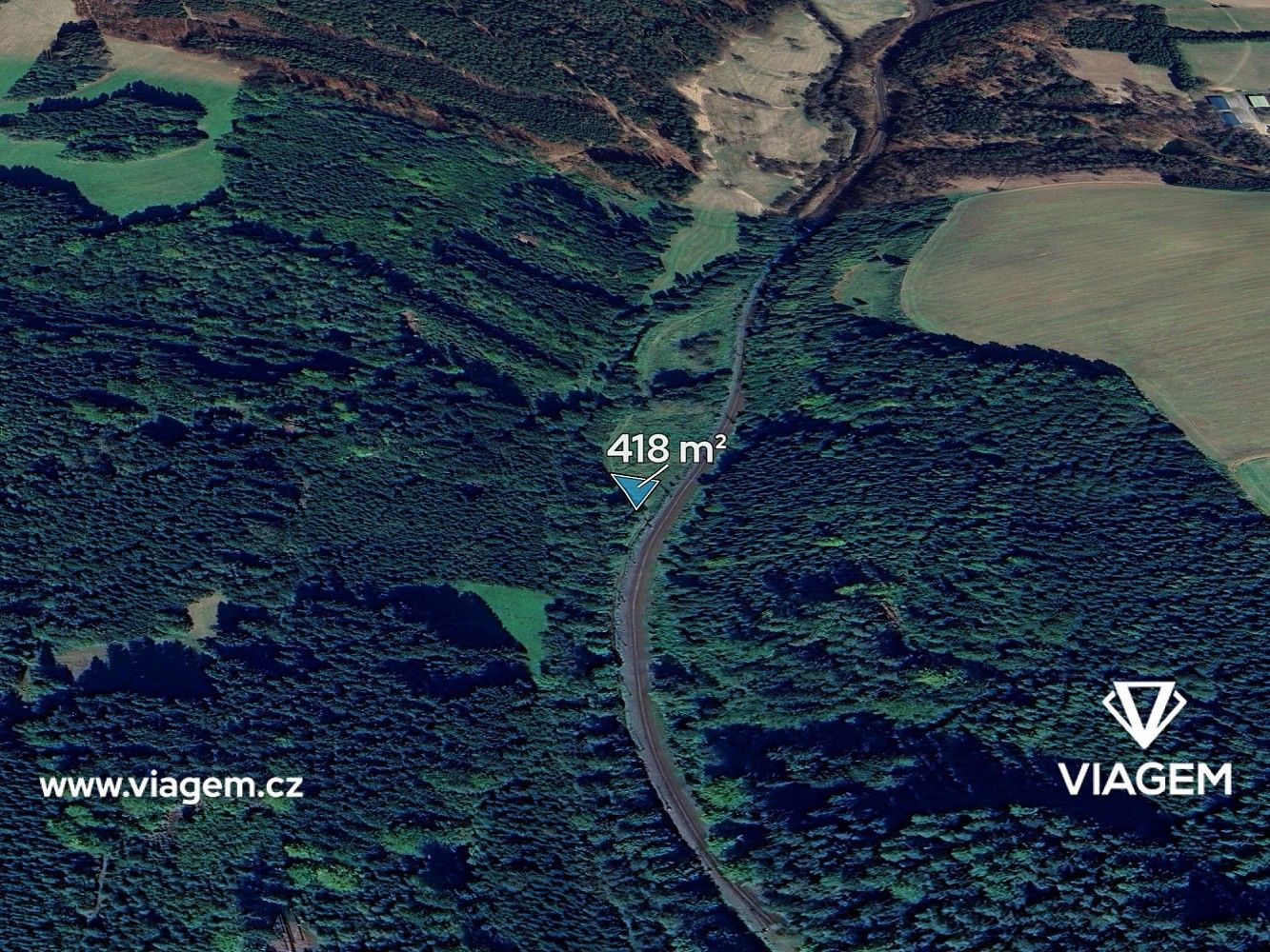 Zemědělský pozemek, 418 m²