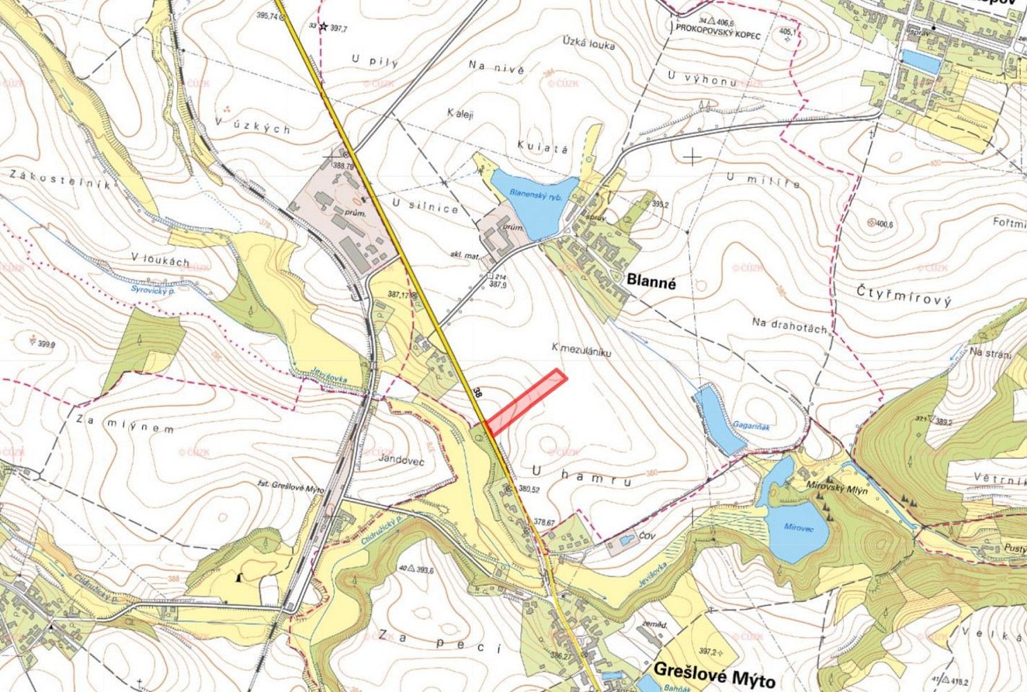 Prodej zemědělský pozemek - Blanné, okres Znojmo, Jihomoravský kraj - 2