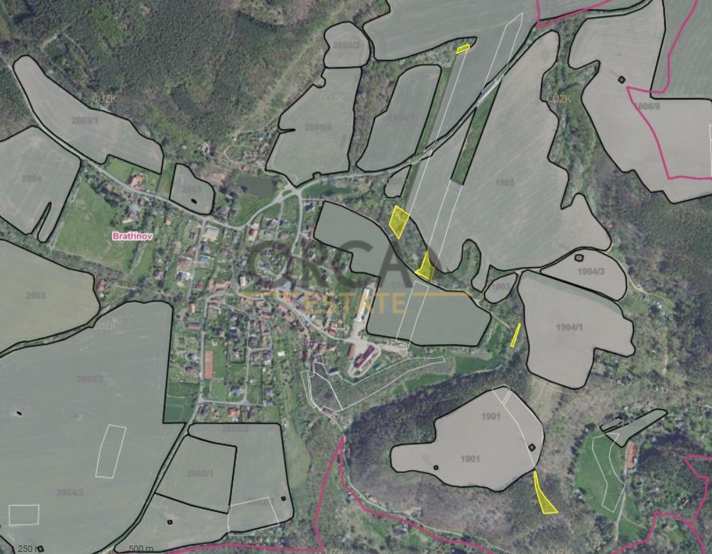 Prodej pozemek pro bydlení - Bratřínov, 252 05