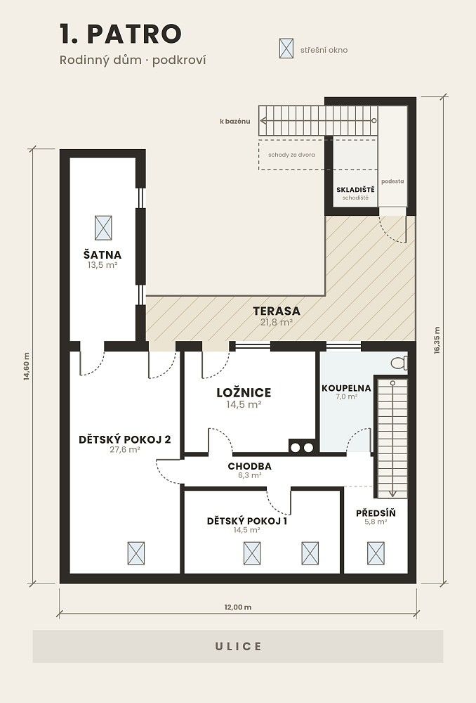 Prodej rodinný dům - Veselka, Troubsko, okres Brno-venkov, 200,2 m² - 5