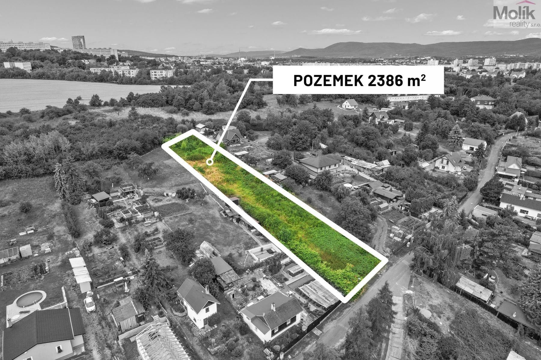 Prodej pozemek pro bydlení - Potoční, Teplice, 2 386 m²