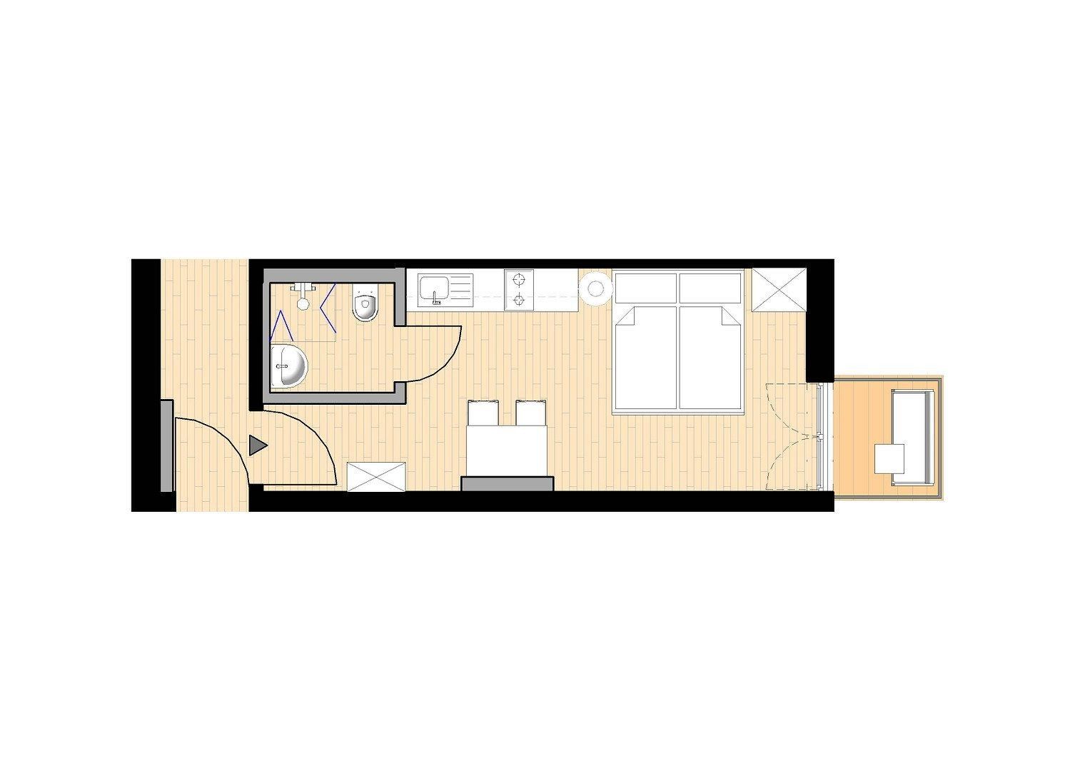 1+1, Ezanvillestr. 14 Heidelberg Ziegelhausen Baden-Württemberg 69118, 30 m² - 2