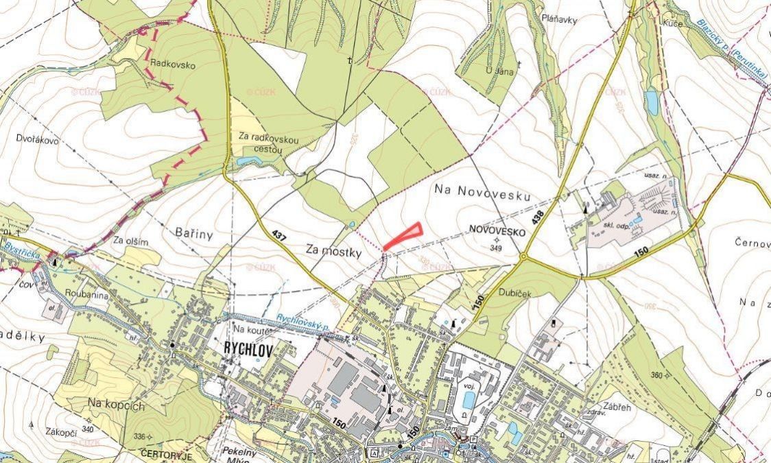 Prodej pozemek pro bydlení - Bystřice pod Hostýnem, 768 61