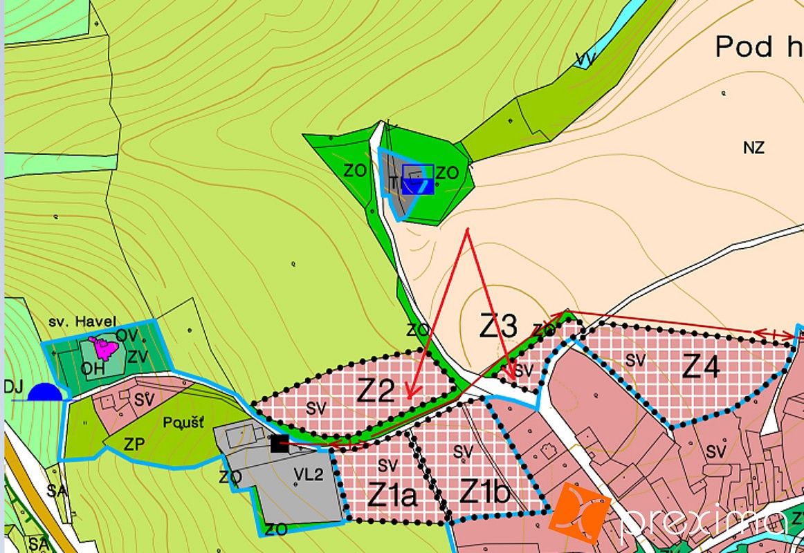 Prodej pozemek pro bydlení - Ždánice, okres Kolín, Středočeský kraj - 2