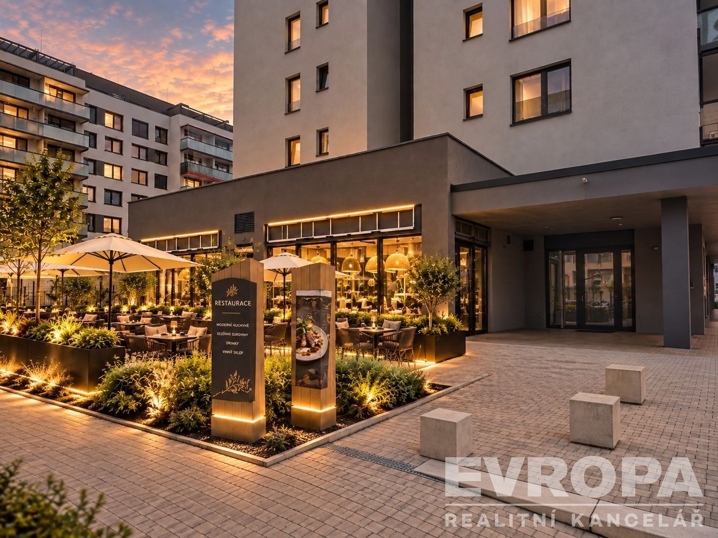 Restaurace, Laponská 1185, Praha Hloubětín, 160 m² - 1