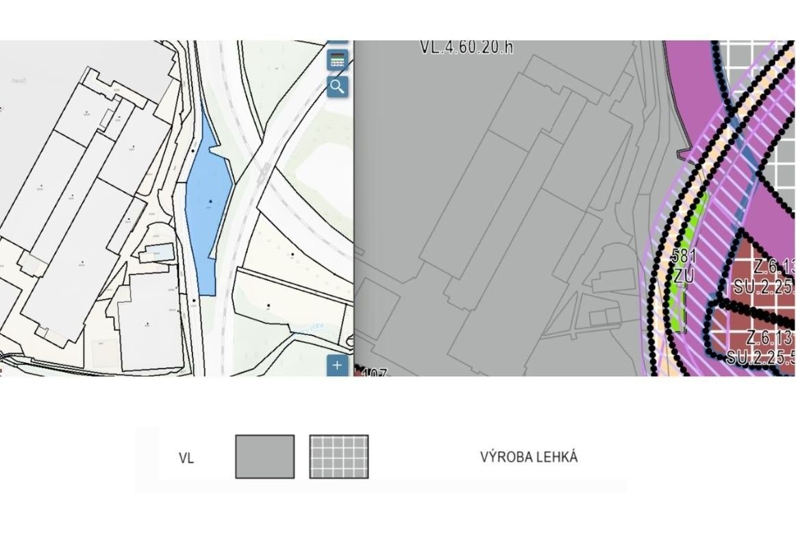 Komerční pozemek · 3 648 m² · Liberec - 4