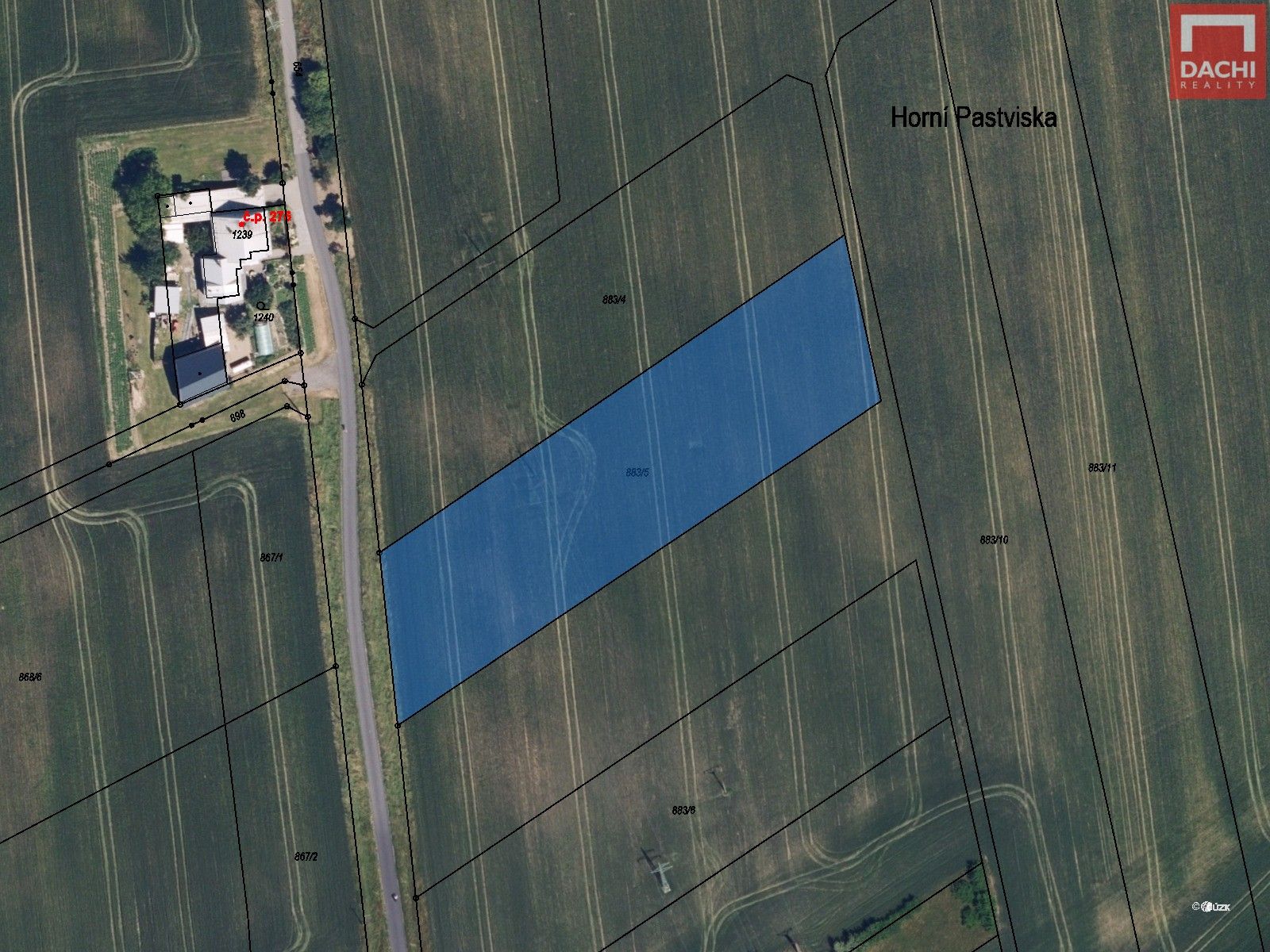 Ostatní, Olomouc, 3 866 m² - 1