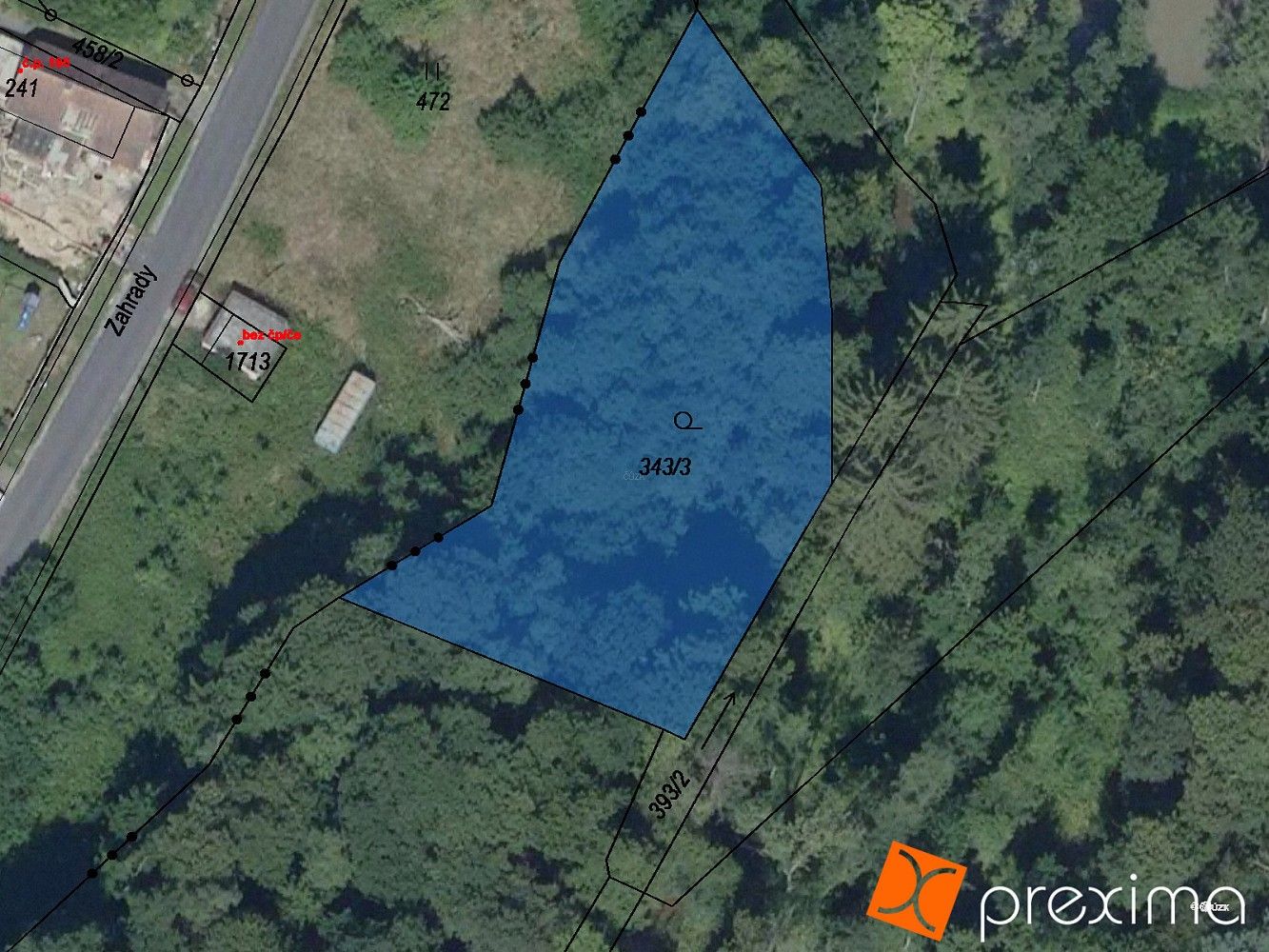 Zahrada, 151 m²