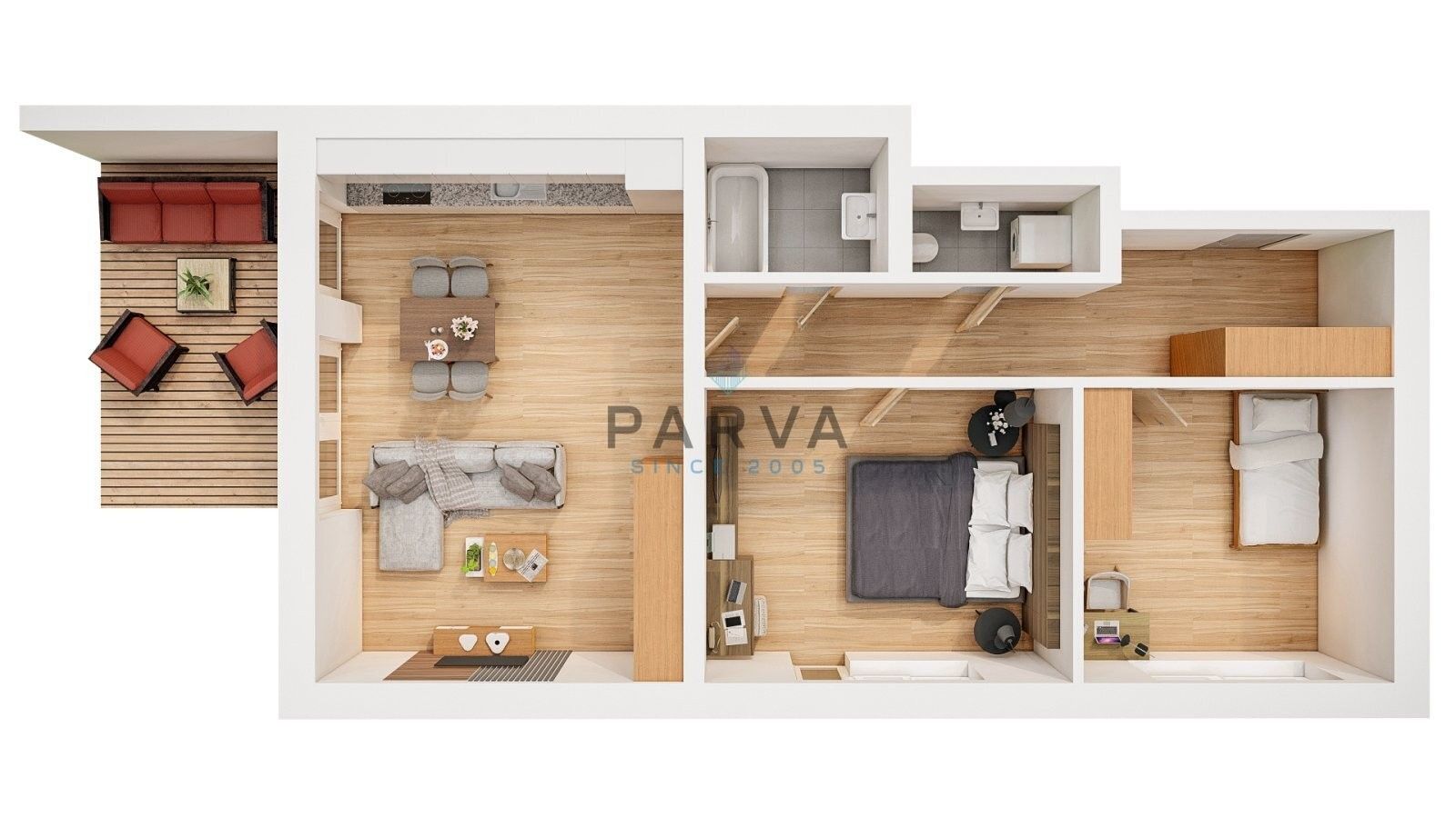 Byt 3+kk · 73 m² · Pražská 189, Rokycany Borek - 3