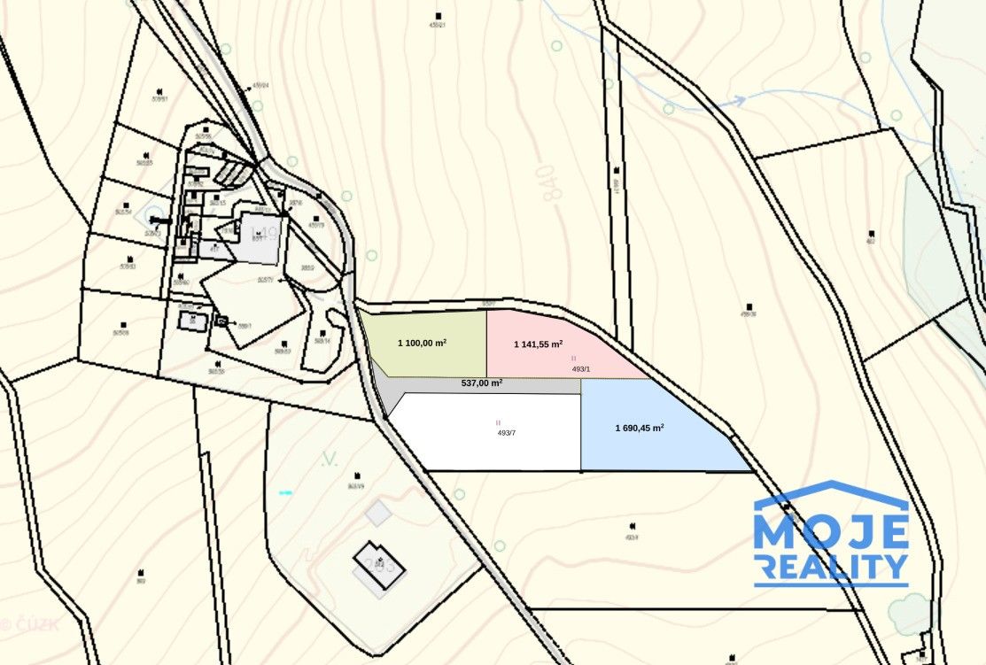 Prodej louka - Železná Ruda, 2 m²