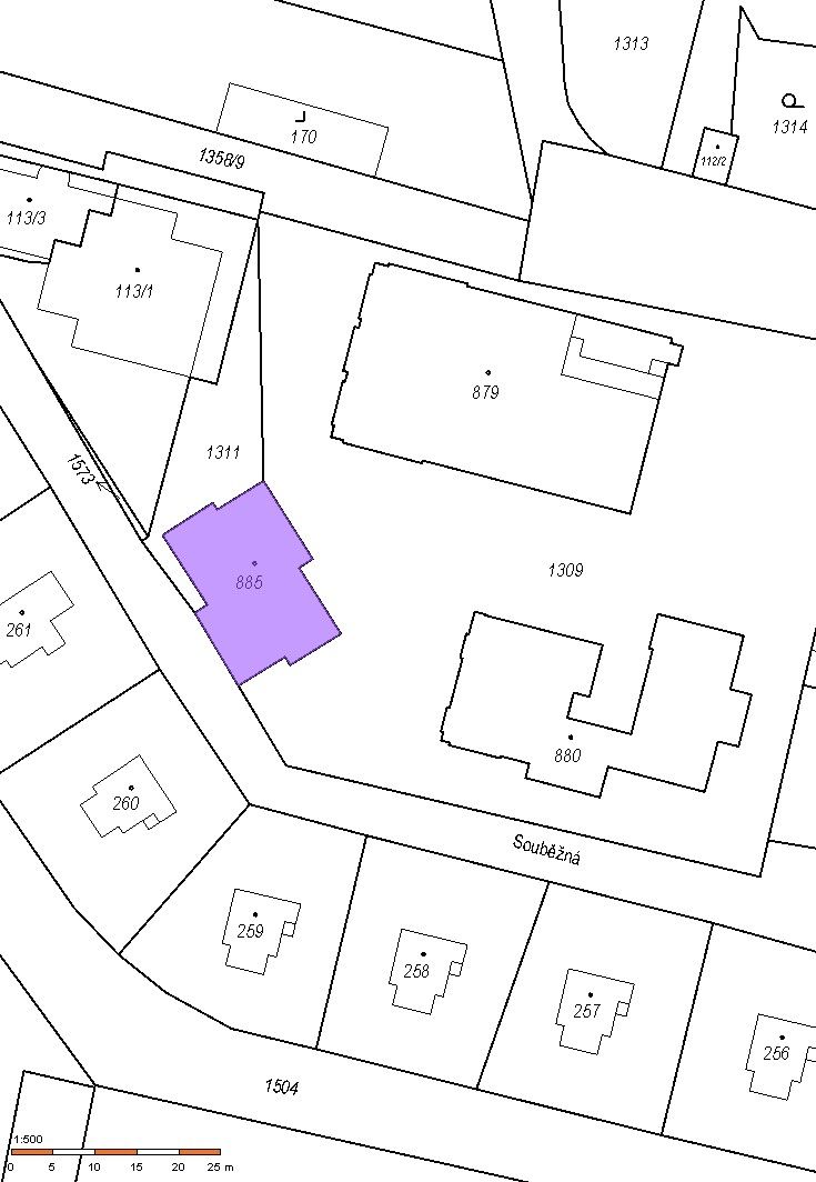 Prodej pozemek pro bydlení - Chvaletice, 533 12, 279 m²