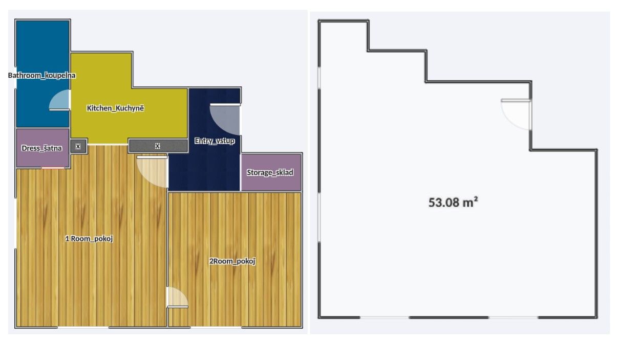 Pronájem byt 2+1 - Husova, Hořice, 50 m²