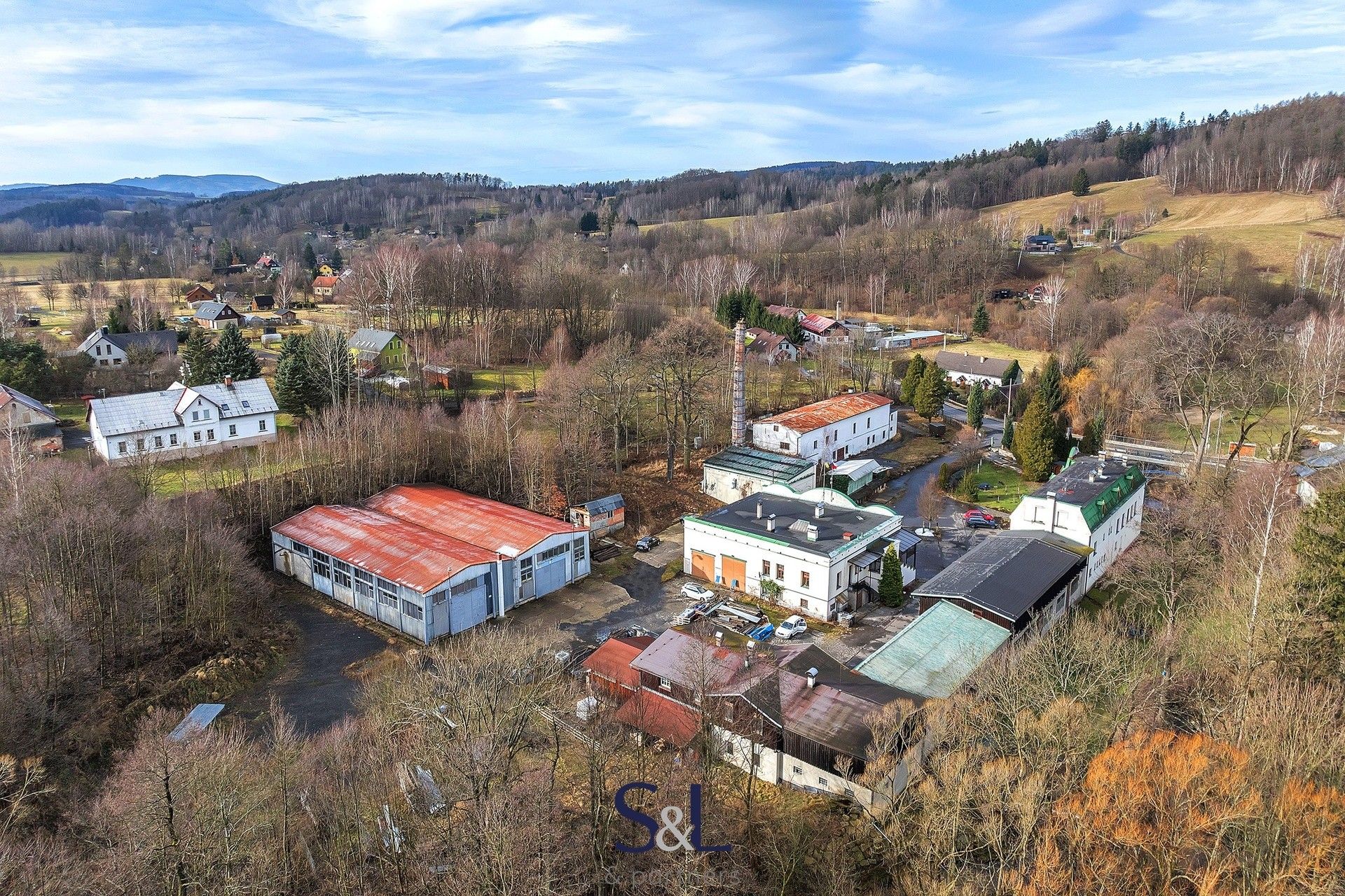Prodej výrobní prostory - Oldřichov v Hájích, 631 m²