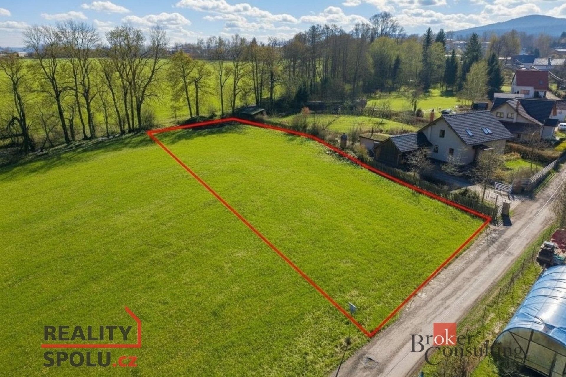 Prodej pozemek pro bydlení - Liberec XX-Ostašov, Liberec, 2 352 m²