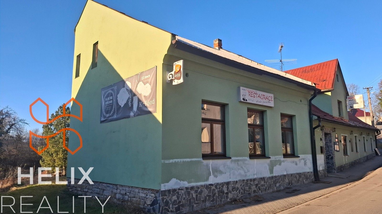 Prodej restaurace - Hukvaldy, 230 m²