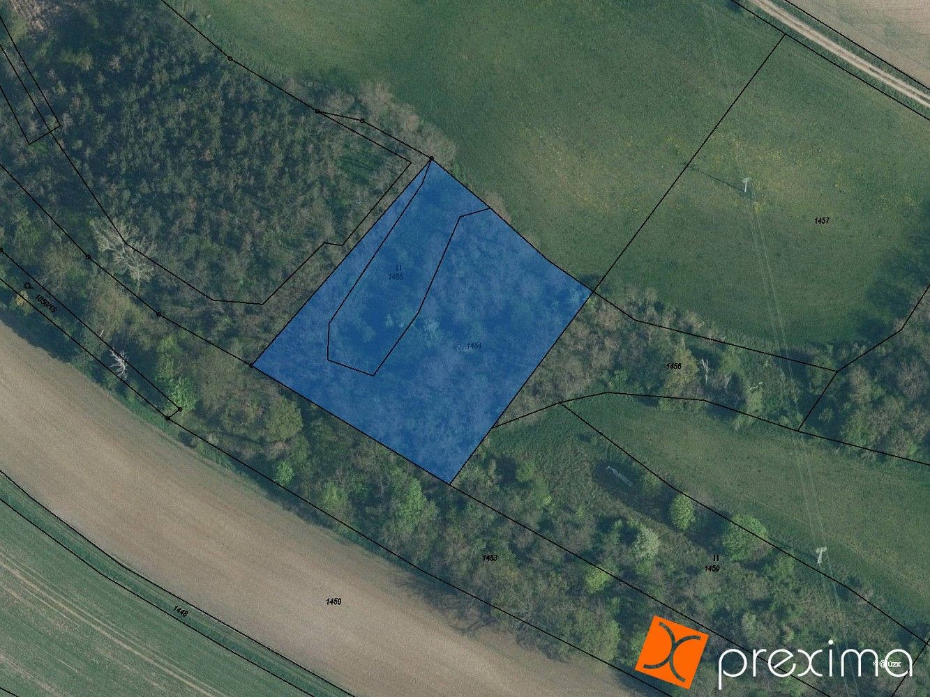 Pozemek, 2 917 m²