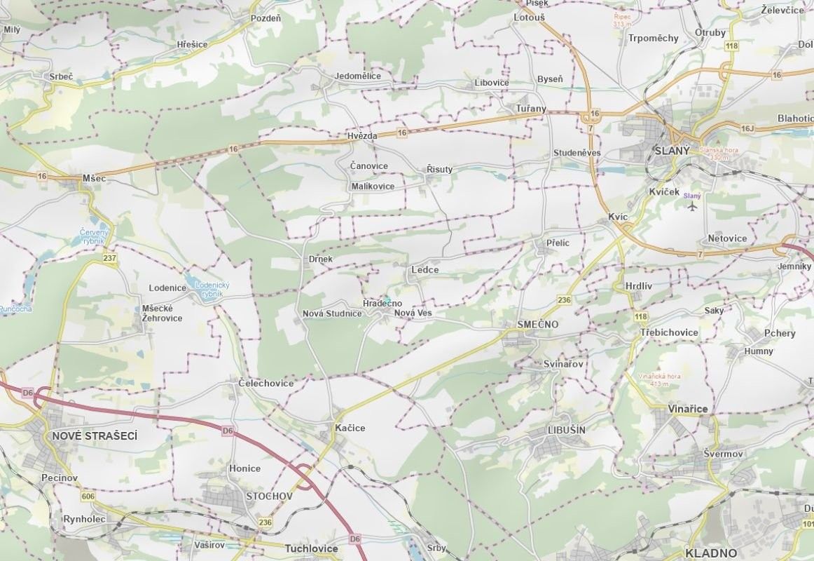 Les · 3 246 m² · Hradečno - 3