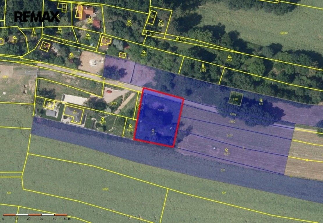 Prodej zahrada - Kunice, 1 258 m² - 5