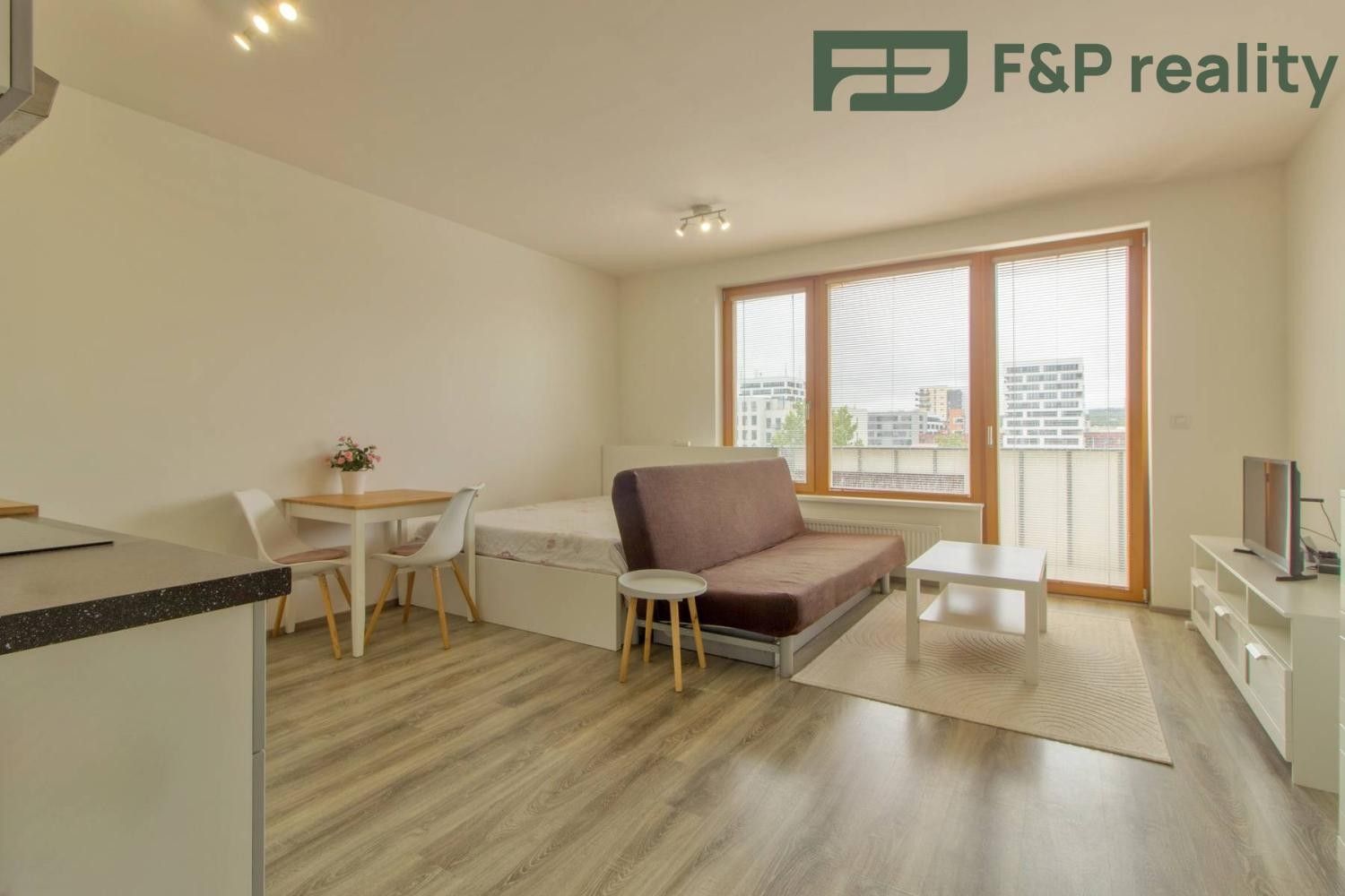 Byt 1+kk · 35 m² · Modrého, Praha - 3