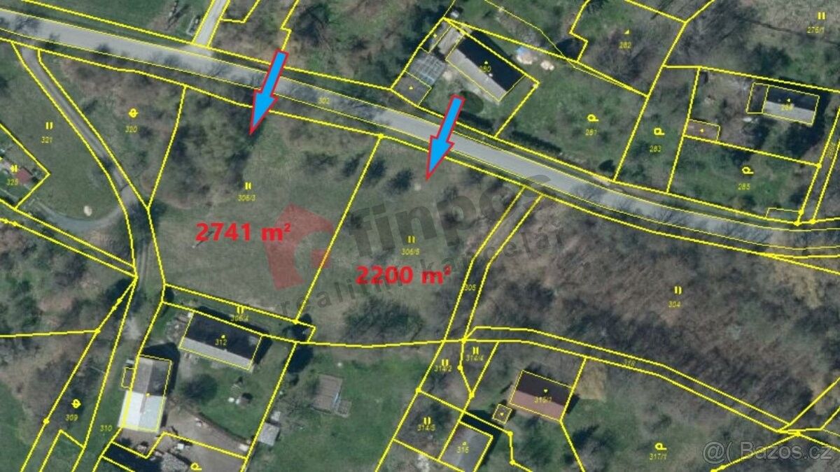Prodej pozemek pro bydlení - Česká Lípa, 470 01, 2 741 m²