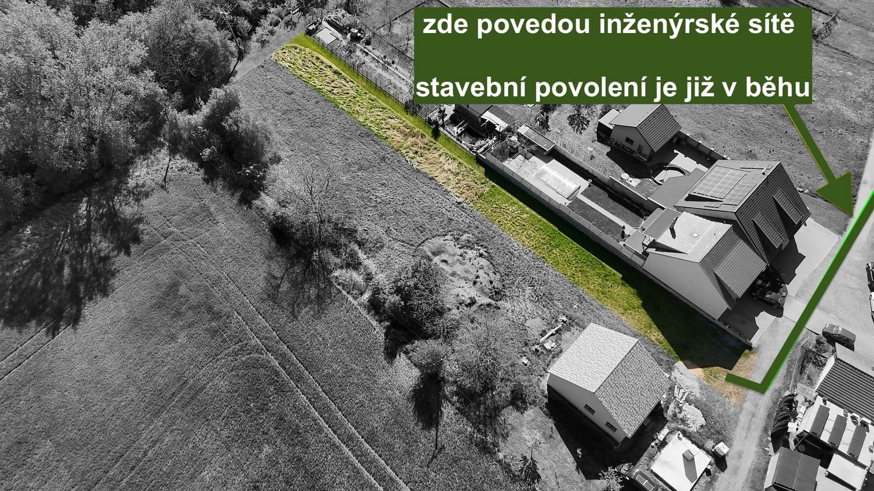 Pozemek pro bydlení, 1 025 m²