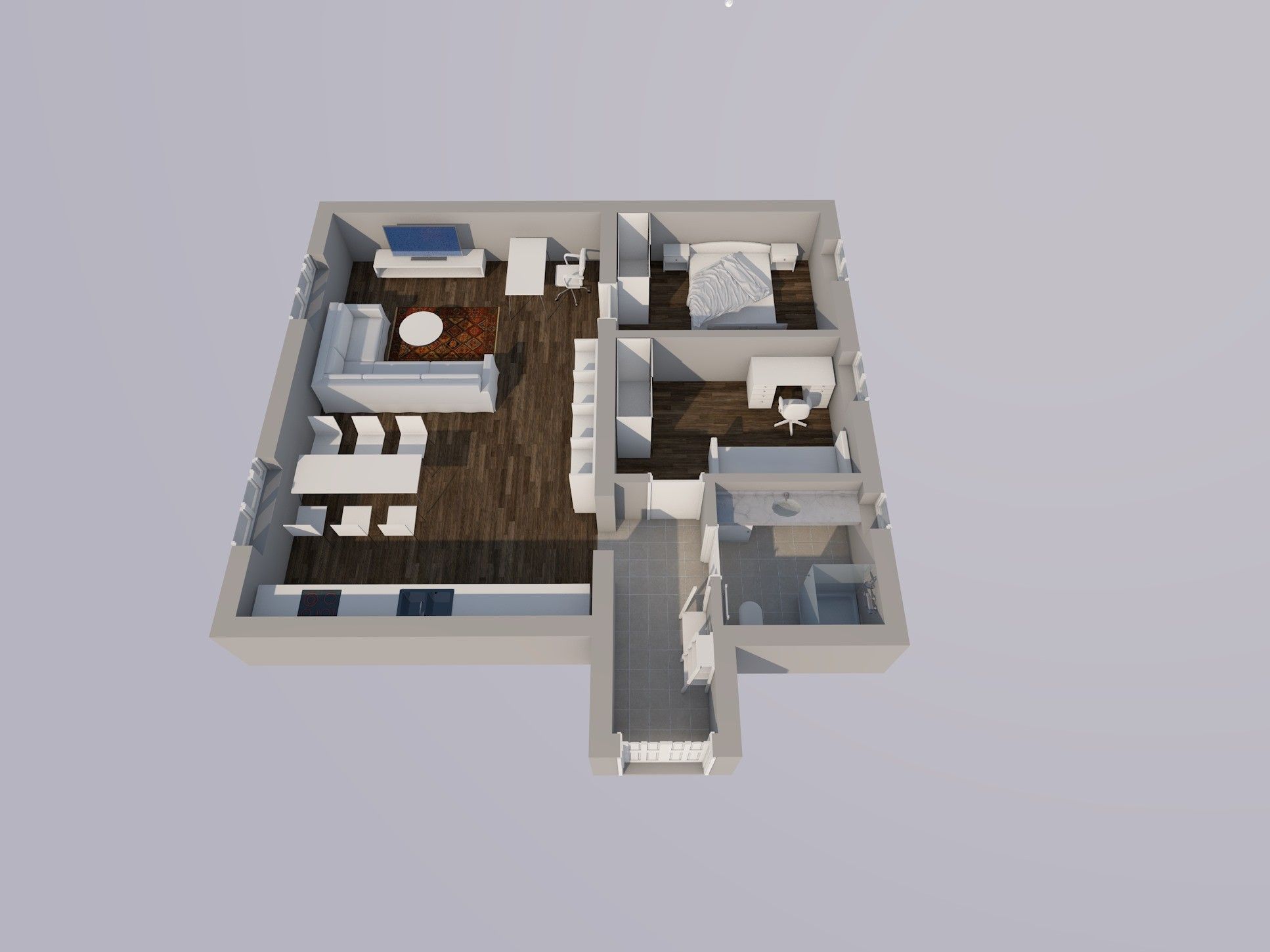 Byt 3+kk · 73 m² · Křížová 1728/21, Praha - 4