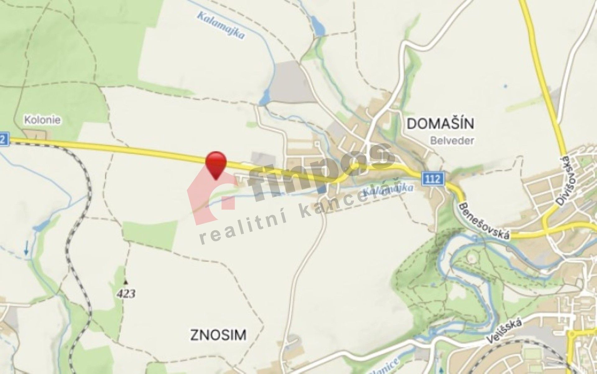 Pozemek · Vlašim Domašín - 4
