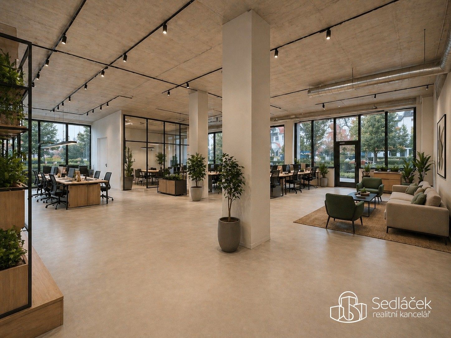 Obchodní prostory, Boženy Němcové, Sokolov, 350 m² - 1