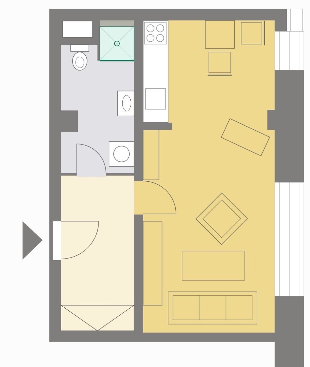 Byt 1+kk · 36 m² · Českomoravská, Praha - Libeň - 4
