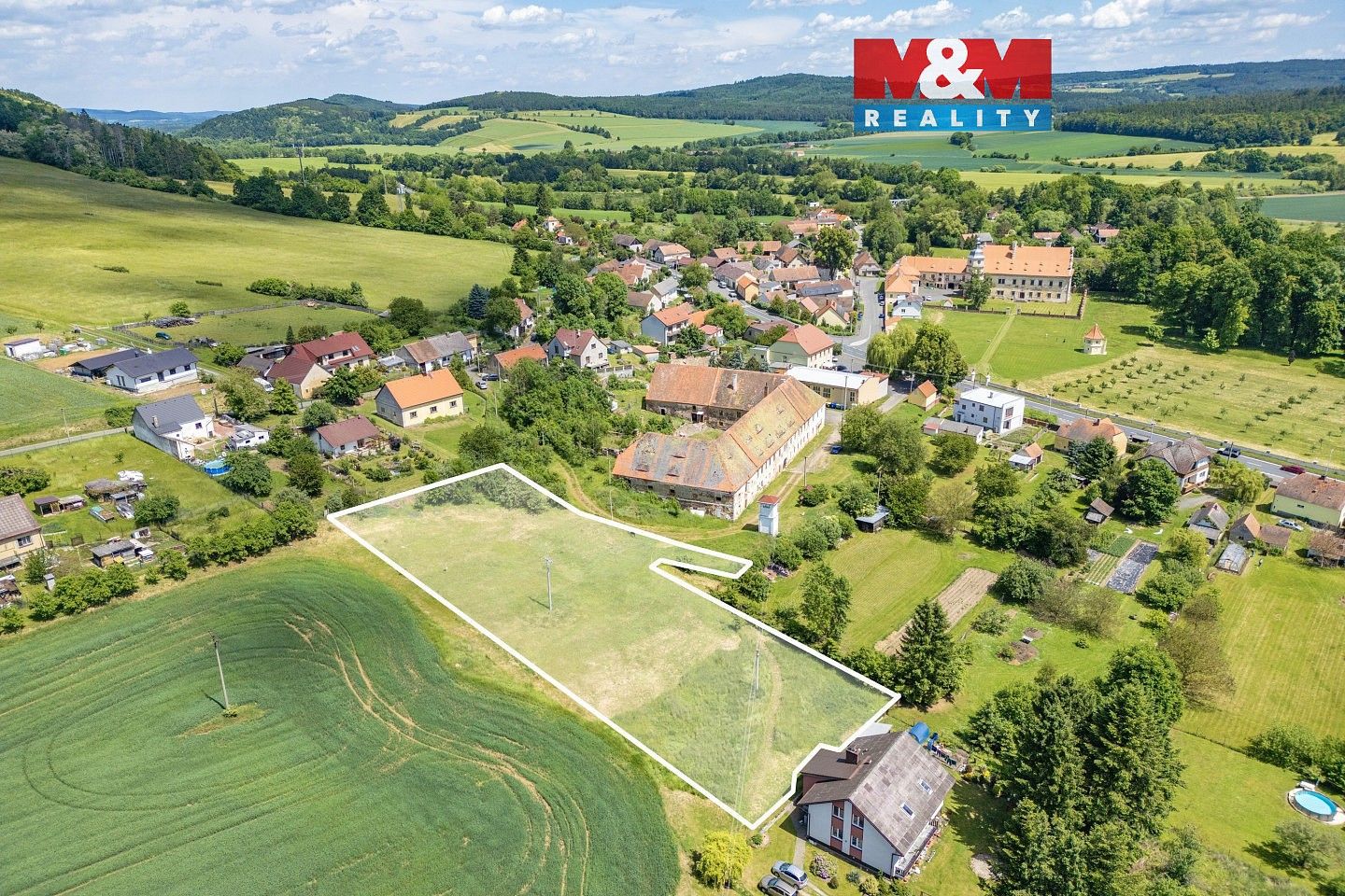Pozemky pro bydlení, Červené Poříčí, okres Klatovy, Plzeňský kraj - 1