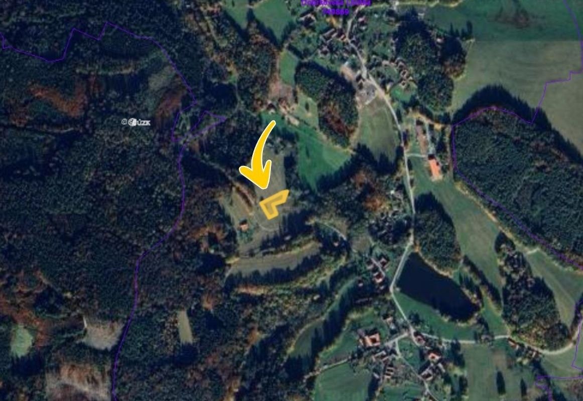 Prodej louka - Slavče, 2 006 m²