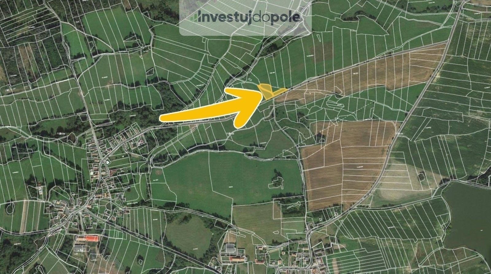 Prodej zemědělský pozemek - Nepomuk, 3 875 m²