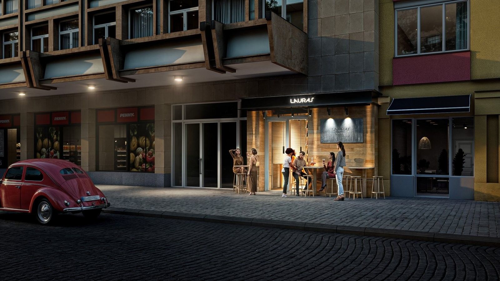 Pronájem obchodní prostory - Kubánské náměstí, Praha, 112 m² - 5