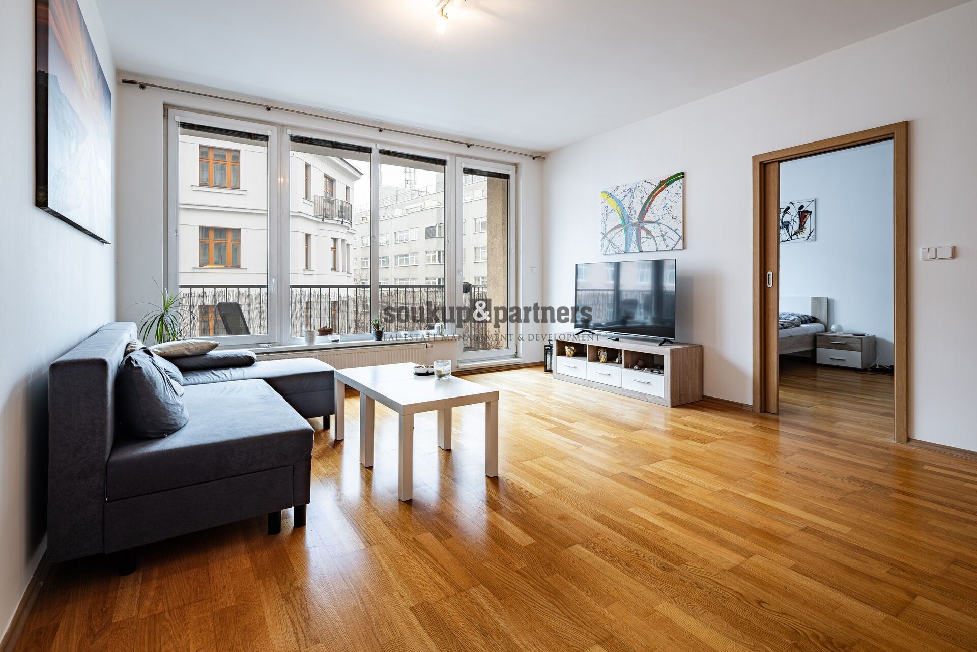 2+kk, Drahobejlova, Praha, 65 m²