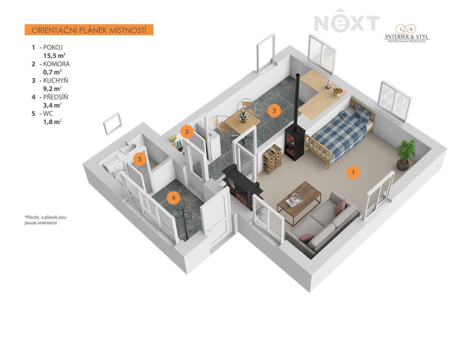 Prodej chata - Topolová 122, Zdiby, 31 m² - 2
