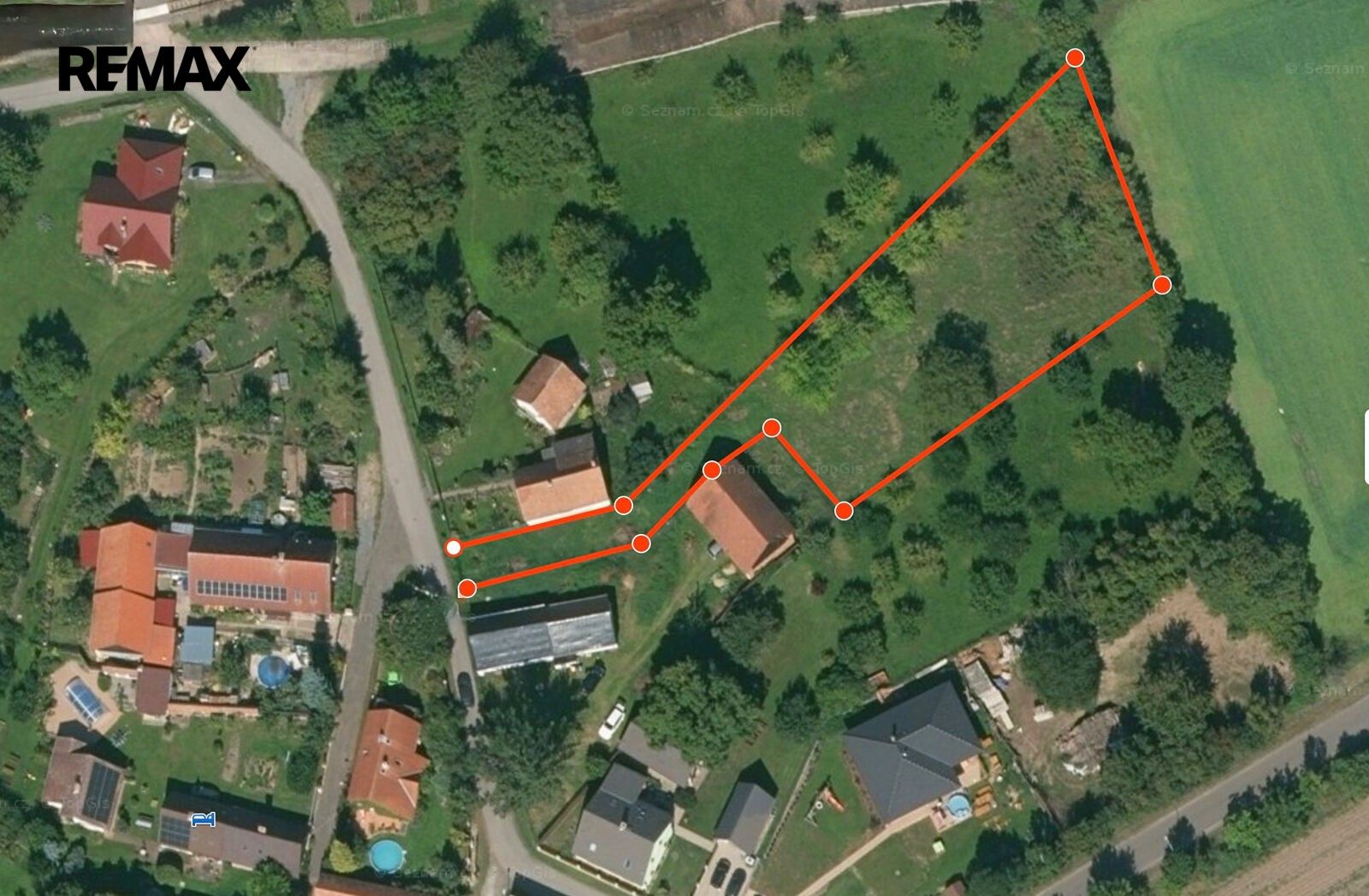 Prodej pozemek pro bydlení - Dětenice, 1 911 m² - 2