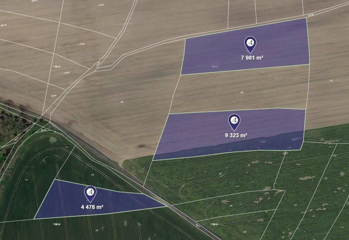 Zemědělské pozemky, Luštěnice, 7 261 m²