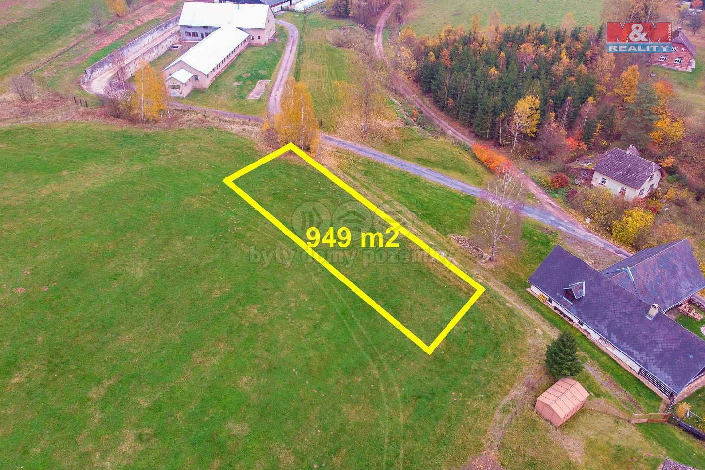 Zahrada, 949 m²