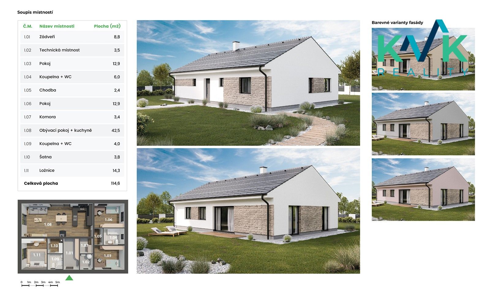 Ostatní, Ostrov, 115 m²