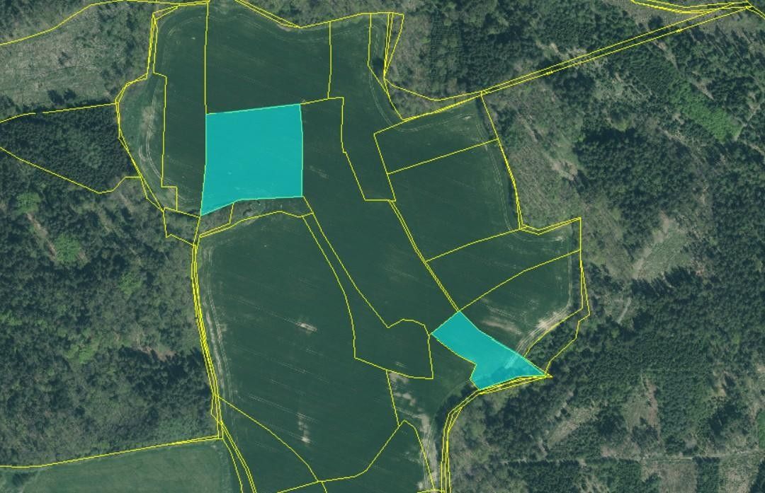 Zemědělské pozemky, Louňová, 53 797 m² - 2