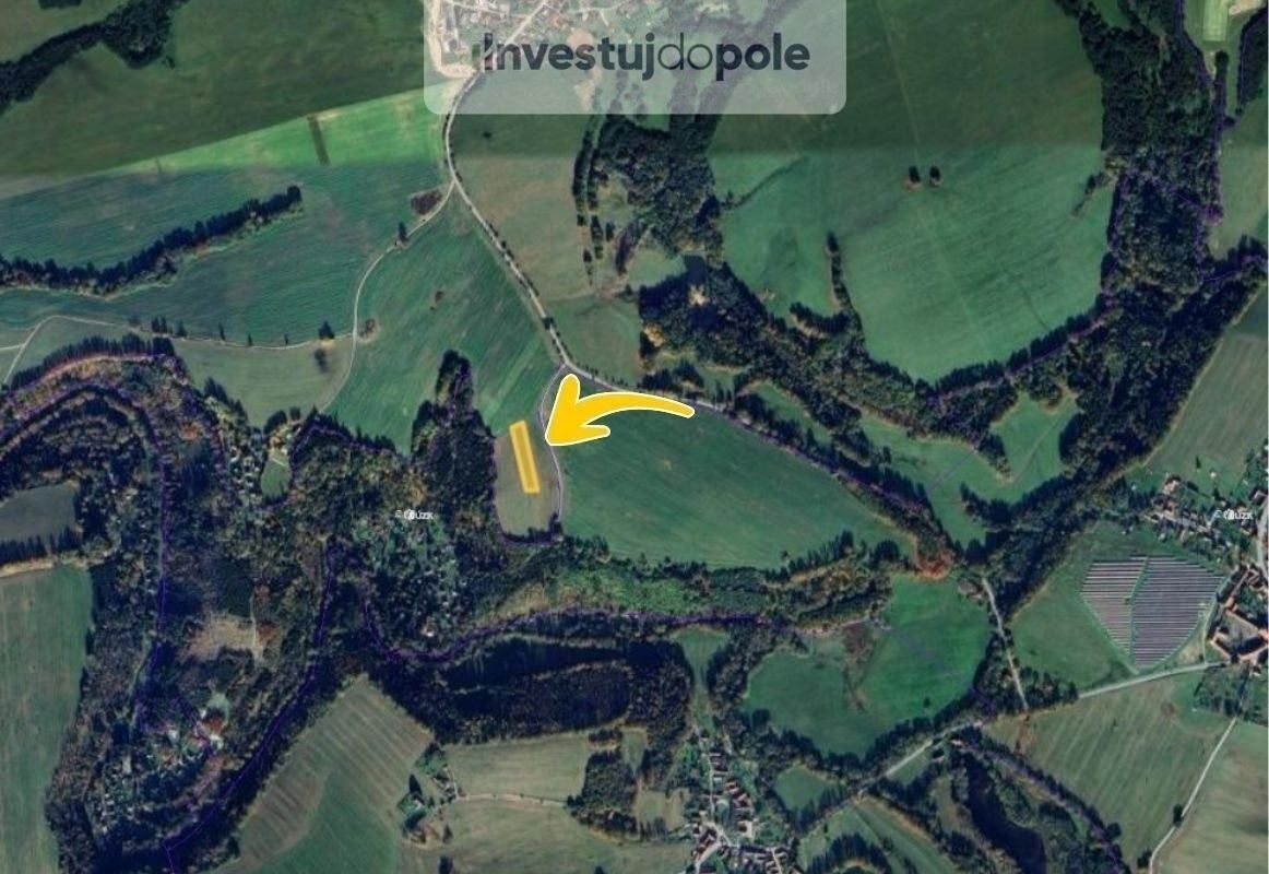 Prodej zemědělský pozemek - Střížov, 976 m²