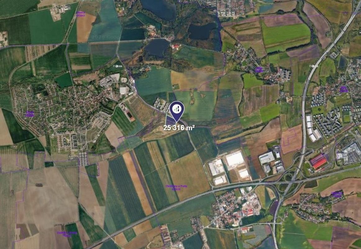 Zemědělské pozemky, Chrášťany, 12 658 m² - 2